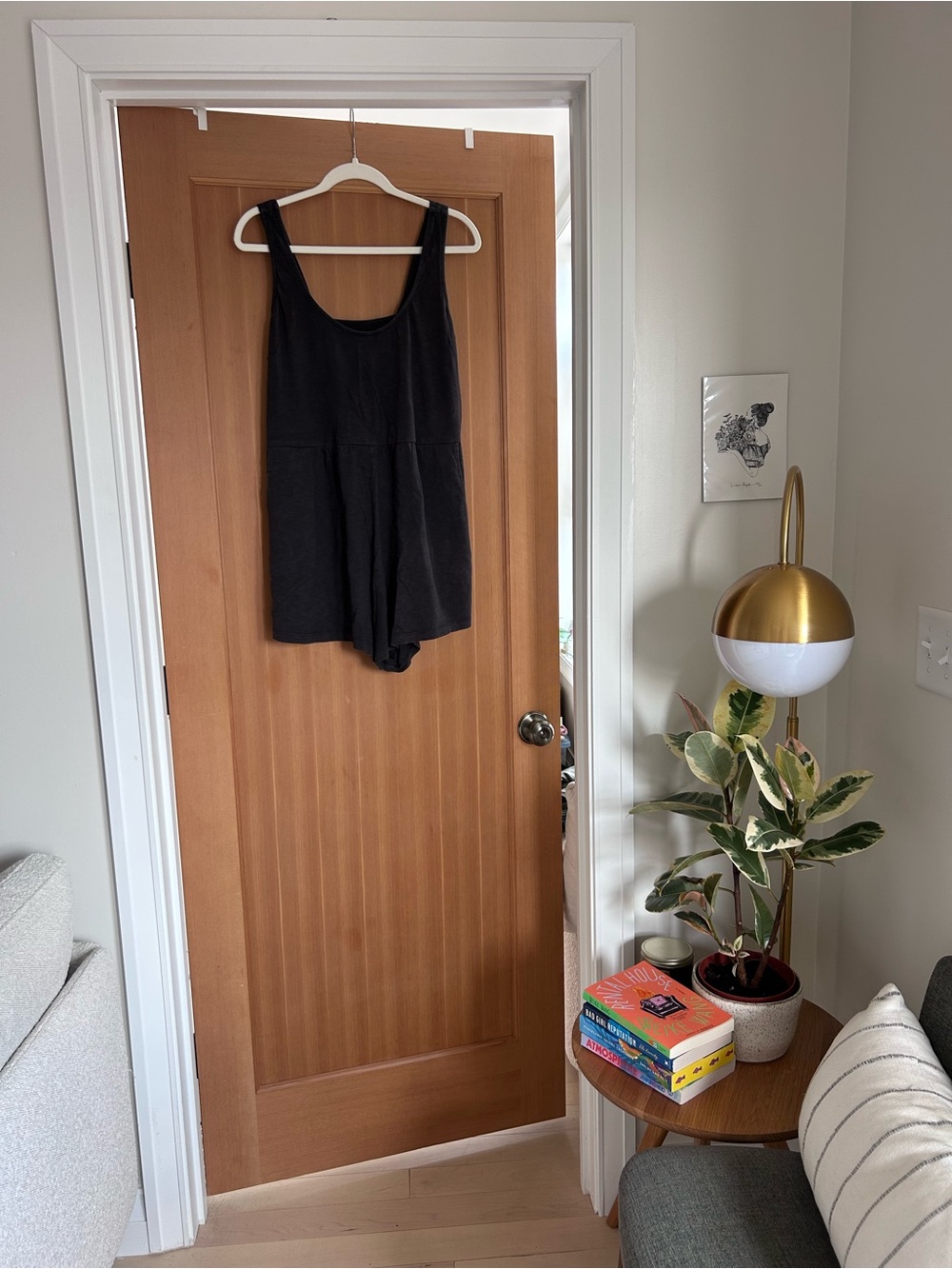 Black Sleeveless Romper
